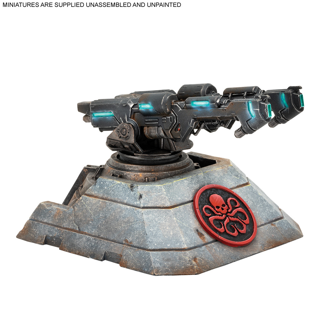 Marvel Crisis Protocol : Hydra Turret Terrain Pack